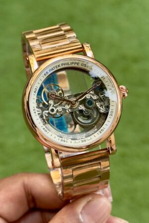 PP Transaprent Dial Metal Belt