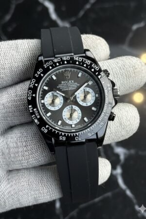 RX Full Black Silicon Strap