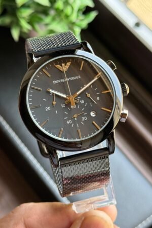 EM AR Steel Starp Watch