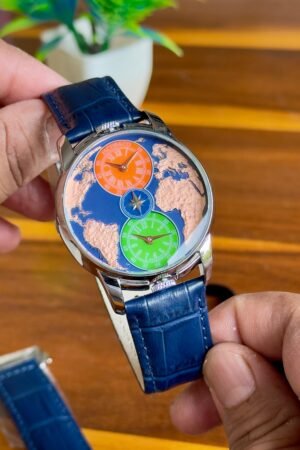 J&C The World Is Yours Dual Time Zone