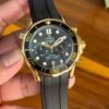 OMGA Seamaster Diver Collection - Gold Black Dial