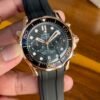 OMGA Seamaster Diver Collection - Rose Gold Black Dial