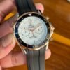 OMGA Seamaster Diver Collection - Rose Gold White Dial