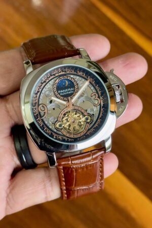 PN Inspired Automatic Skeleton Dial Watch
