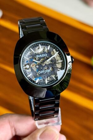 Rdo DiaStar Black Automatic Skeleton Men’s Watch